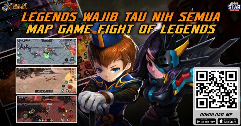 Legends Wajib Tau Nih Semua Map Game Fight of Legends 