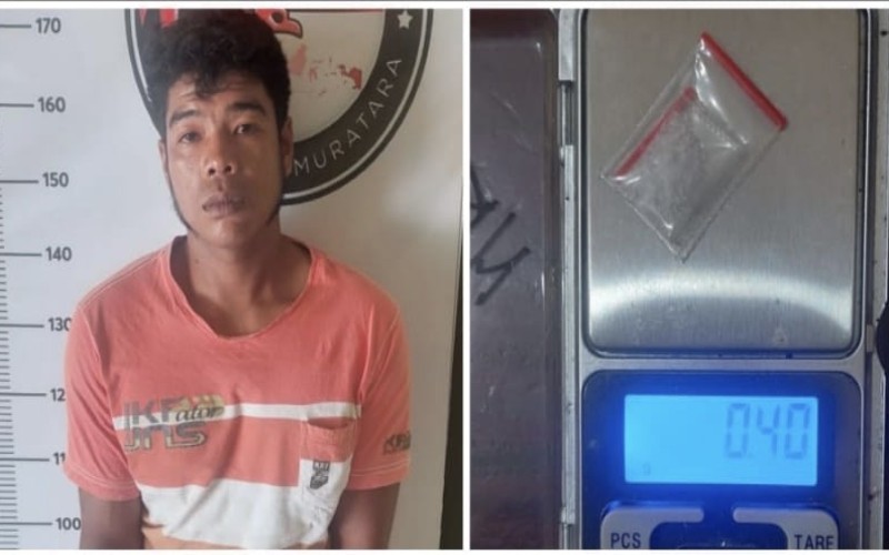Gugup Lihat Polisi Razia, Ternyata Pria Ini Kantongi Narkoba