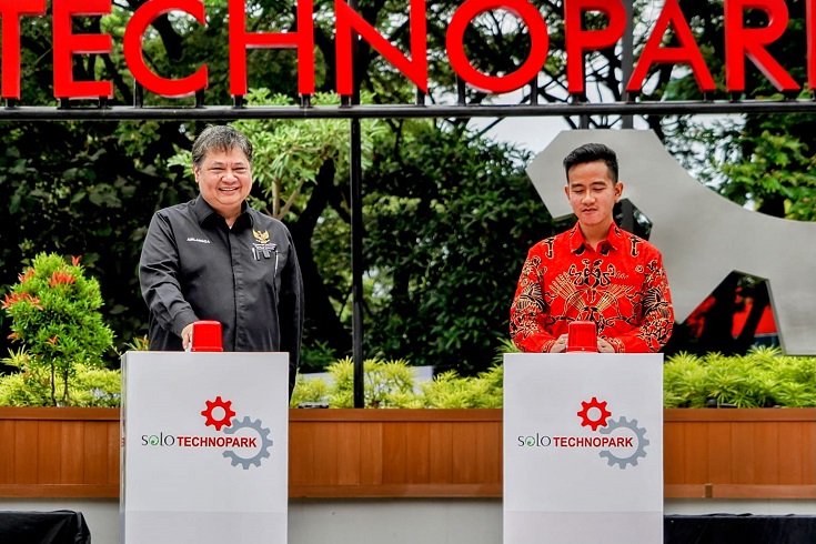 Resmikan Solo Technopark, Menko Airlangga Harap Startup Baru Bermunculan