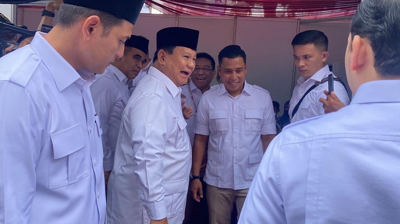 Prabowo Subianto Tinjau Donor Darah di HUT ke-15 Gerindra