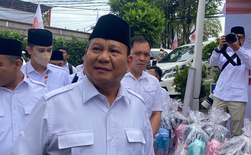 Sering Turun ke Rakyat, Elektabilitas Prabowo Terus Meningkat