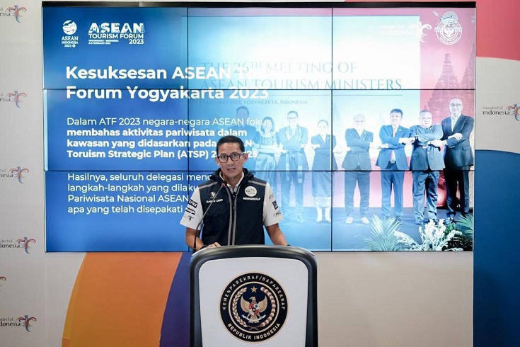 Sandiaga Uno: Transaksi B2C Travex ATF 2023 Tembus Rp8,12 Miliar