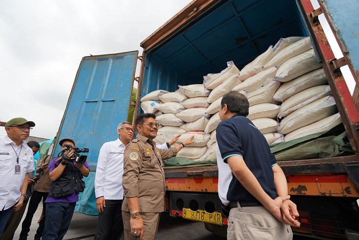 Mentan Pastikan Stok Beras Nasional Aman hingga Lebaran 2023