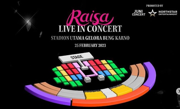 Harga Tiket Konser Raisa di GBK 2023, Termurah Rp175.000 dan Cara Belinya
