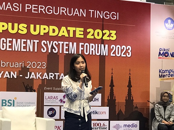 Di Depan Mahasiswa-Mahasiswi Pekan Pendidikan Tinggi, Jessica Tanoesoedibjo: Antusiasmenya Sangat Luar Biasa!