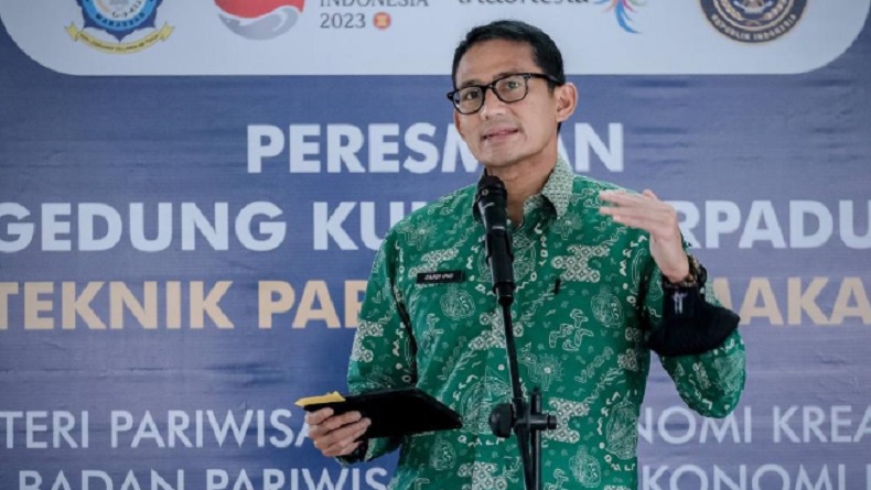 Sandiaga Uno: Pembangunan Gedung Kuliah Terpadu Poltekpar Makassar Pacu SDM Parekraf Unggul