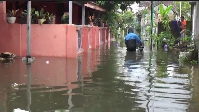 Diguyur Hujan Deras 2 Hari, Ratusan Rumah di Kampung Baru Pekalongan Terendam Banjir