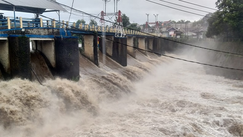 Bogor Hujan Semalaman, Bendung Katulampa Siaga 3