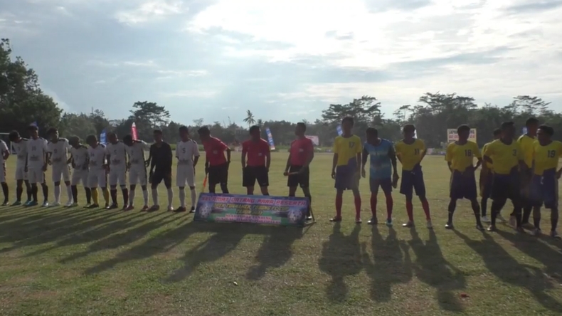 Peduli Olahraga, Partai Perindo Tulang Bawang Gelar Turnamen Sepak Bola