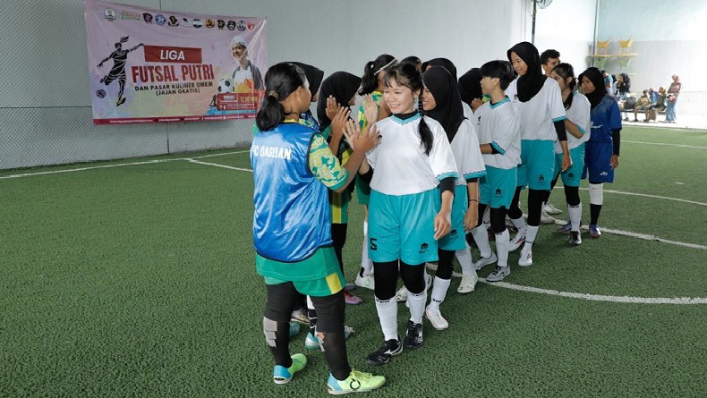 Bangkitkan Gairah Olahraga Milenial Indramayu, SGJ Gelar Tunamen Futsal Putri