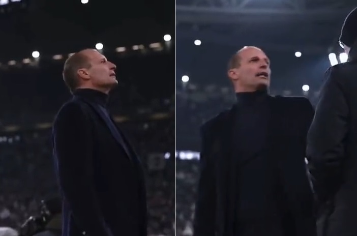 Pelatih Juventus Max Allegri Sewot kepada Fans saat Lawan Fiorentina: Turun Sini!