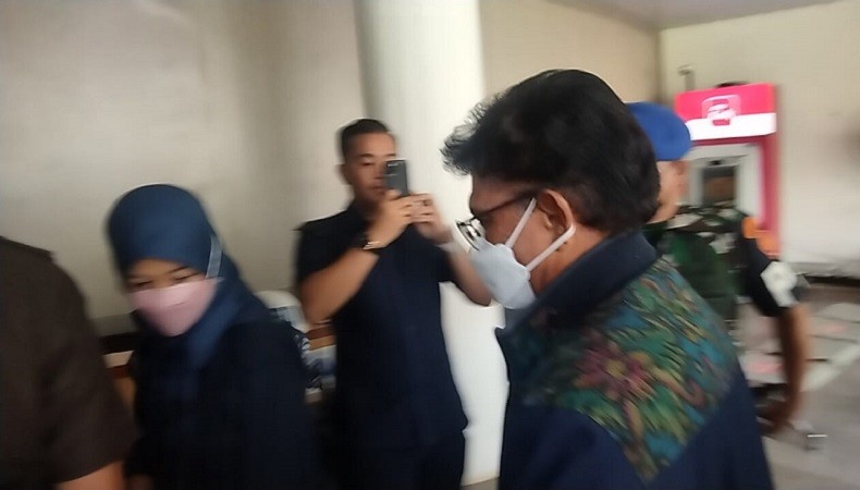 Menkominfo Johnny G Plate Penuhi Panggilan Kejagung