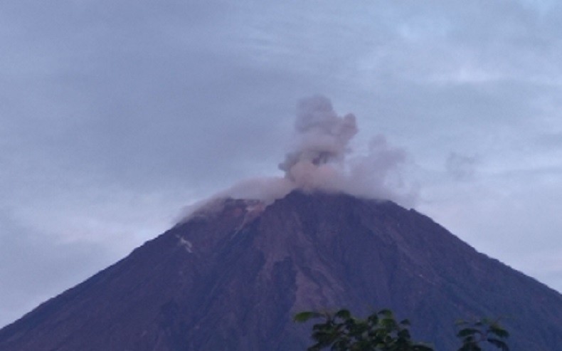 Gunung Semeru Erupsi Selasa Pagi, Ketinggian Abu Vulkanik 800 Meter di Atas Puncak