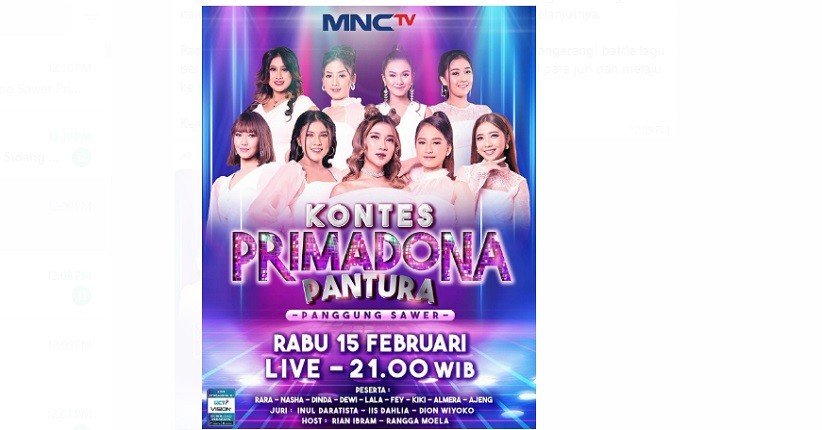 Seru dan Sengit di Panggung Sawer Primadona Pantura MNCTV 