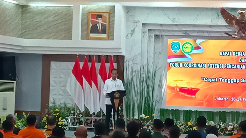 Bencana di Indonesia Naik Drastis, Jokowi: Harapan Masyarakat Bertumpu pada Basarnas