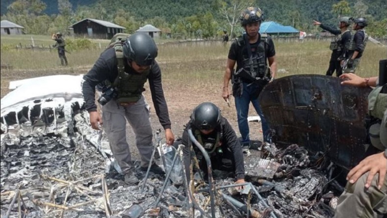 Usai Aksi KKB Bakar Pesawat Susi Air, Distrik Paro Kosong Ditinggalkan Warga