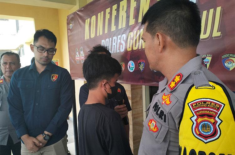 Ketagihan Main Perempuan, Pedagang Keliling di Gunungkidul Ditangkap Mencuri Uang Infak