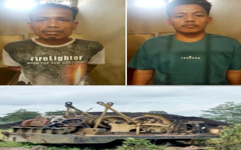 2 Petani di Muratara Curi Besi Crane Dermaga Senilai Rp625 Juta