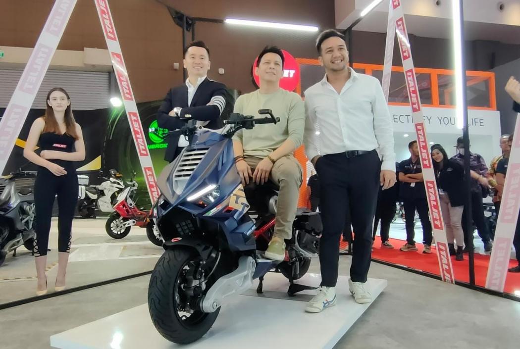 Ariel Noah Pamer Italjet Dragster Super Limited Edition di IIMS 2023