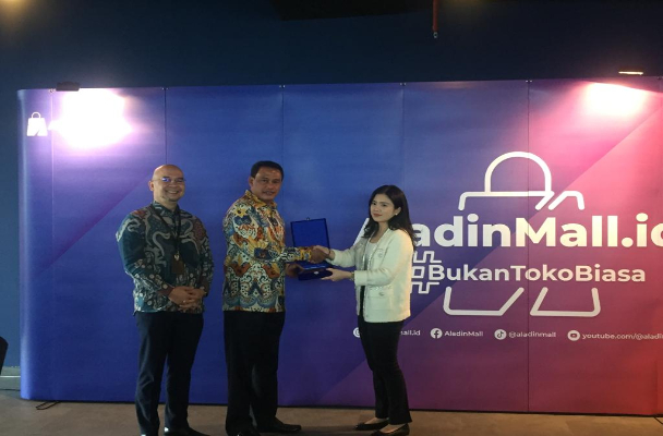 AladinMall-SAP Express Kerja Sama Beri Gratis Ongkir Belanja Online