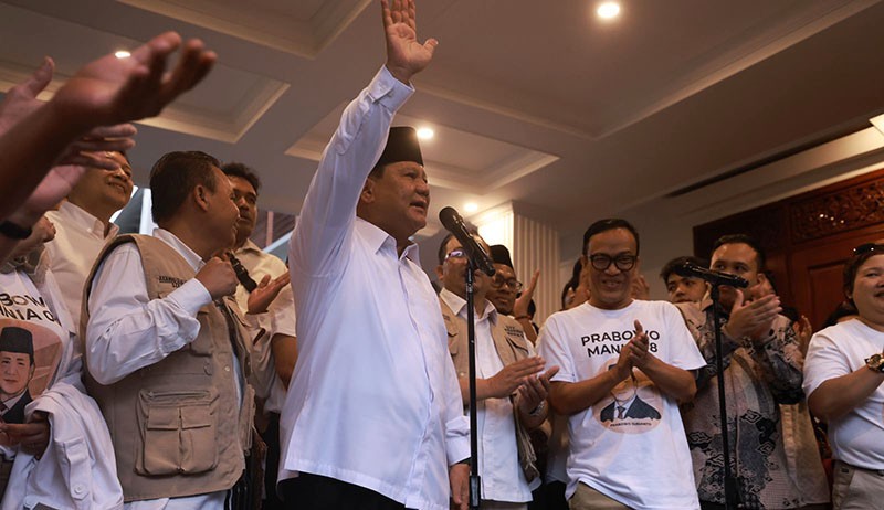 Survei SPIN: Prabowo Masih Capres Paling Utama Pilihan Publik