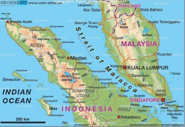 7 Karakteristik Selat Malaka dan Kondisi Geografisnya Lengkap