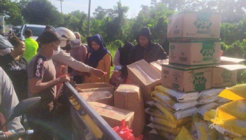 Pasar Murah di Pangkalpinang, 1,5 Ton Beras dan 1,2 Ton Minyak Goreng Ludes Terjual
