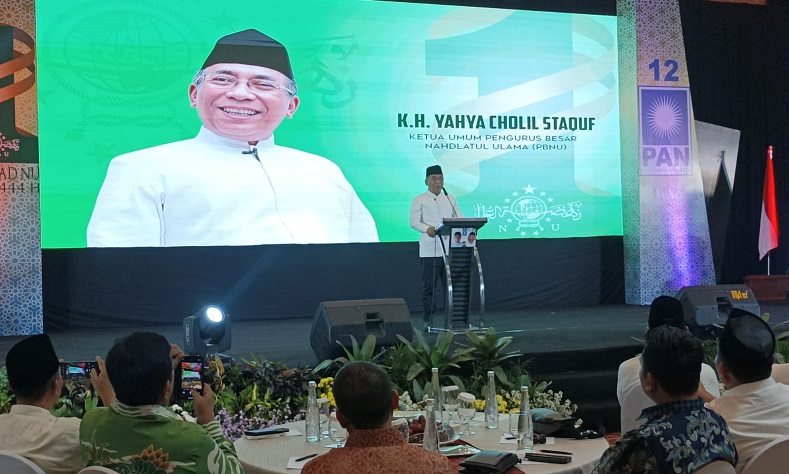 Ketum PBNU KH Yahya Cholil Staquf: Warga NU Tak Haram Coblos PAN 
