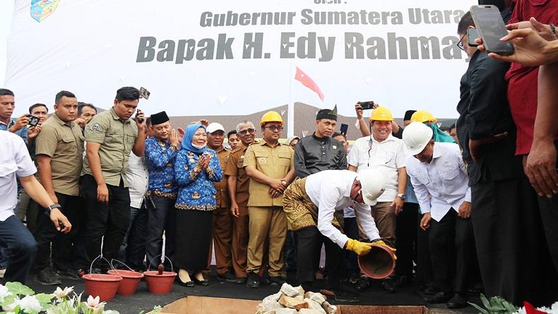 16 Tahun Tak Punya Sarang, Akhirnya Bupati Batubara Punya Kantor 