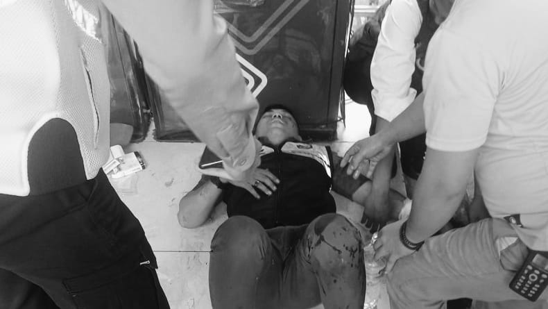 Pedagang Kopi Starling Mengamuk, Tusuk Satpol PP di Bundaran HI