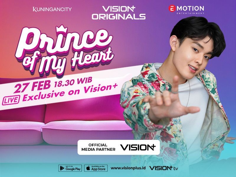 Mau Temui Pangeran Impian? Saksikan Fan Meeting dan Showcase Prince of My Heart Eksklusif di Vision+