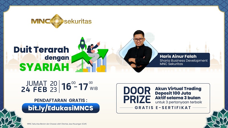 Ikuti Webinar MNC Sekuritas: Duit Terarah dengan Syariah