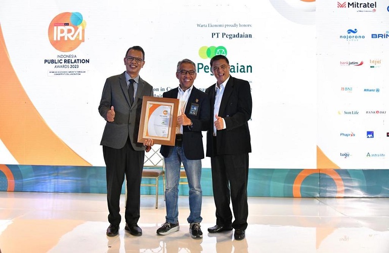 Selamat! PR Pegadaian Menangkan Penghargaan di IPRA 2023