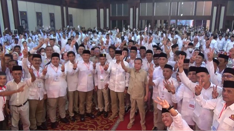 Sandiaga Uno Hadiri Rakorda Gerindra Sultra, Akan Berjuang untuk Indonesia yang Lebih Baik