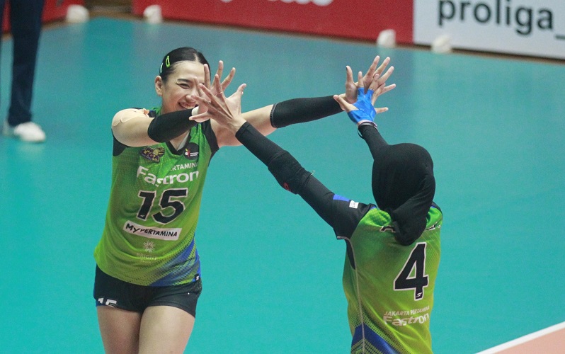 Hasil Final Four Proliga 2023 Semalam: LavAni Hajar Bhayangkara Presisi, Yolla Yuliana Cs Menang