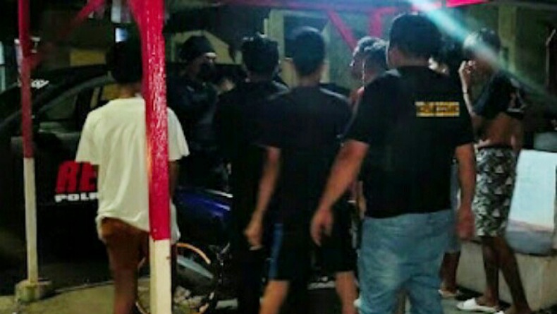 Bikin Resah, Pemuda Mabuk di Kawasan Perumahan Dibubarkan Polres Bitung 