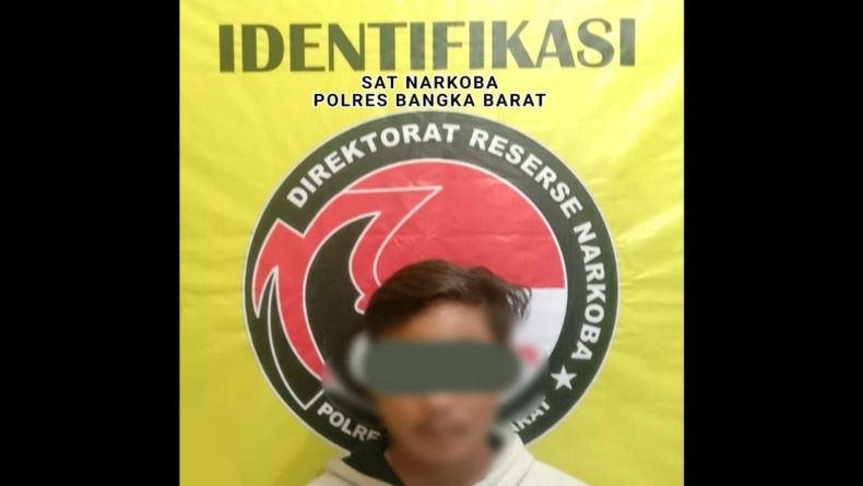 Miliki 4,03 Gram Sabu, Pemuda di Bangka Barat Ditangkap Polisi