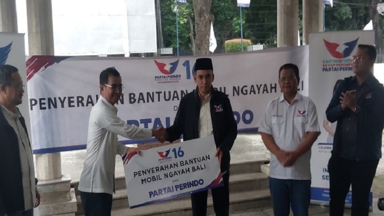 Terima Mobil Ngayah, Ketua DPW Perindo Bali : Kami Siap Layani Masyarakat