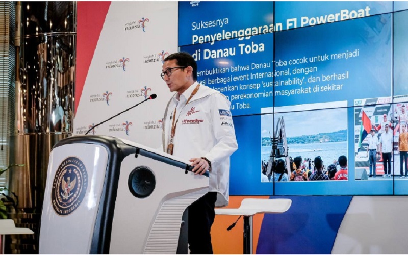 F1 Powerboat Sukses Digelar di Danau Toba, Sandi Apresiasi Partisipasi Masyarakat Sumut