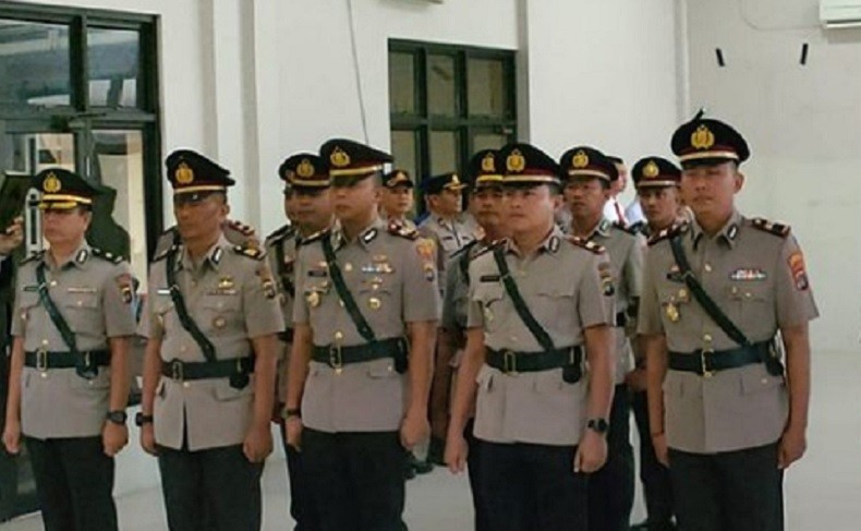 Mutasi Polri, 12 Perwira di Polres Bangka Barat Dapat Penugasan Baru