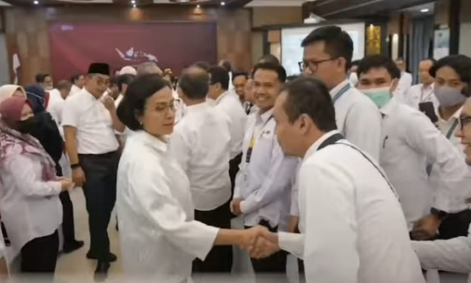 Imbas Kasus RAT, Sri Mulyani Semangati Pegawai DJP: Kita Tidak Salah jadi Enggak Boleh Kalah