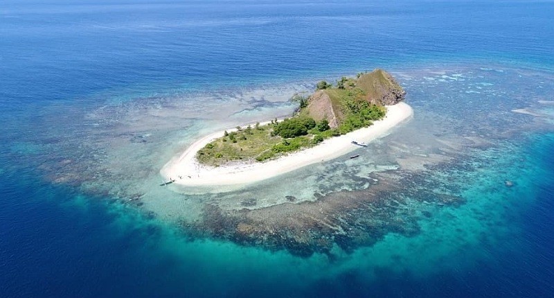 Surga Indah Pulau Ponteng yang Mungil di Minahasa, Dikelilingi Pasir Putih nan Eksotis