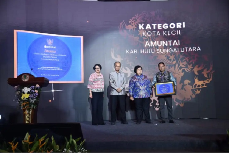 Kabupaten Hulu Sungai Utara Sukses Raih Adipura Kategori Kota Kecil Tahun 2022