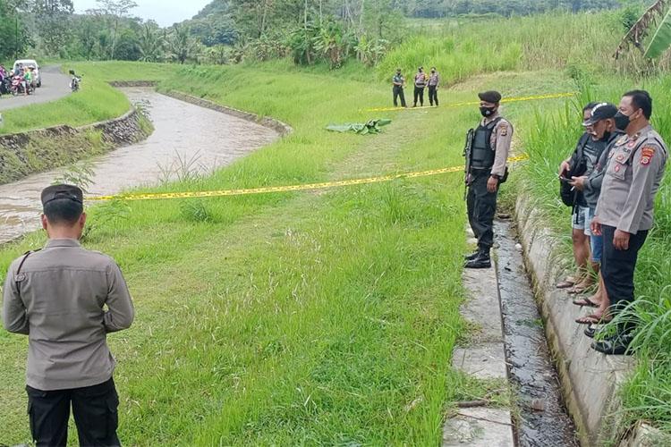 Kulonprogo Geger, Mayat Pria Ditemukan Mengambang di Saluran Irigasi Kalibawang