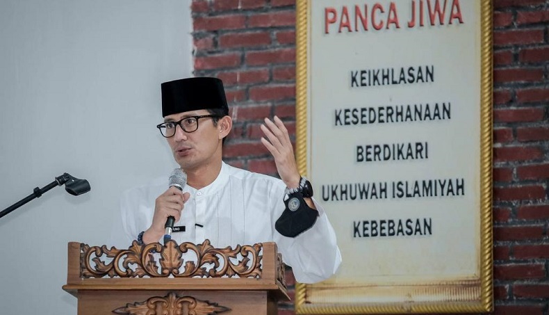 Ada 5 Juta Santri di 28.000 Pesantren, Sandiaga Beberkan Potensi Kreasi Konten Islami