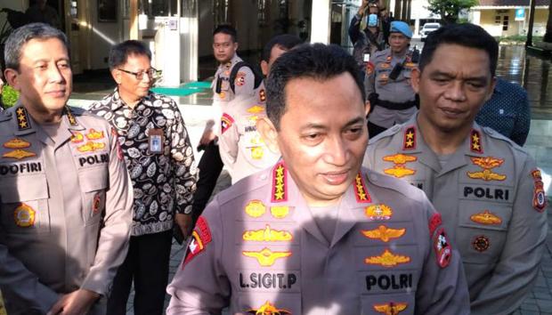 Kapolri Temui Sri Sultan HB X di Gedhong Wilis Kepatihan Bahas Kamtibmas