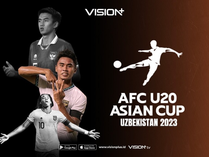 Dukung Timnas Indonesia di Piala Asia U-20 2023, Tonton Pertandingannya Live Vision+
