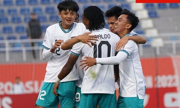 Hasil Indonesia Vs Suriah Piala Asia U-20 2023: Garuda Muda Unggul 1-0 di Babak 1