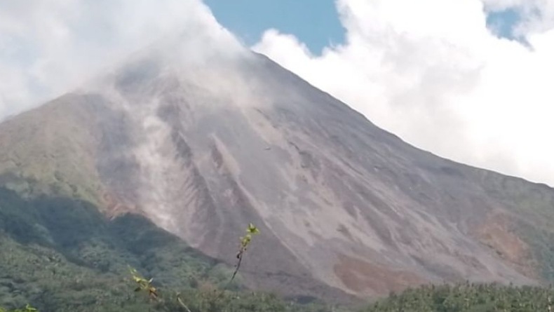 5 Desa di Kepulauan Sitaro Rawan Dampak Awan Panas Guguran Gunung Karangetang