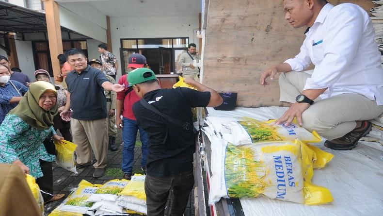 28 Ton Beras Didistribusikan dalam Operasi Pasar di Salatiga